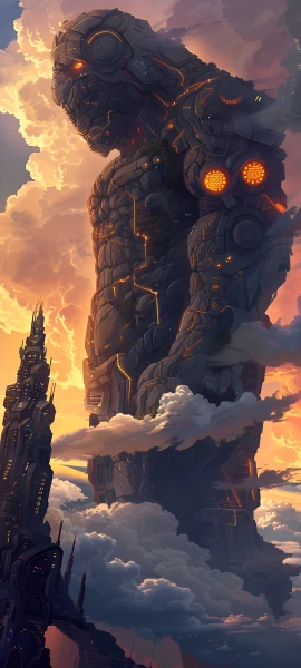 epic fusion wallpaper — cloud, sky, science fiction, cloudy sky (free 4K phone download)