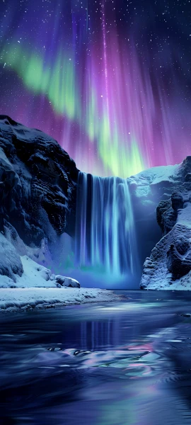 epic fusion wallpaper — aurora, scenery, sky, star (sky) (free 4K phone download)