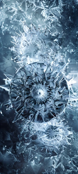 cool anime girl wallpaper — gears, long hair, shards (free 4K phone download)