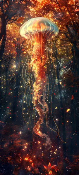 magical fusion wallpaper — nature, forest, scenery, tree (free 4K phone download)