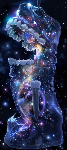magical fusion wallpaper — star (sky), starry sky, sky, teeth (free 4K phone download)
