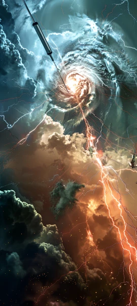 epic fusion wallpaper — cloud, lightning, sky, cloudy sky (free 4K phone download)