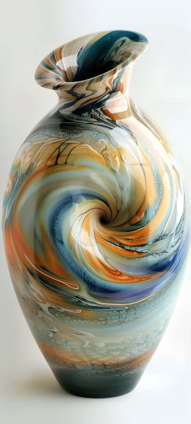 painterly fusion wallpaper — realistic, white background, simple background (free 4K phone download)