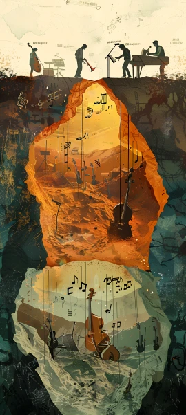epic fusion wallpaper — instrument, music, musical note, playing instrument (free 4K phone download)