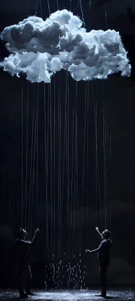 dark fusion wallpaper — multiple boys, cloud, 2boys, sky (free 4K phone download)
