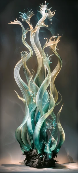 elegant fusion wallpaper — water (free 4K phone download)