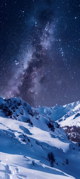 serene fusion wallpaper — star (sky), sky, starry sky, scenery (free 4K phone download)