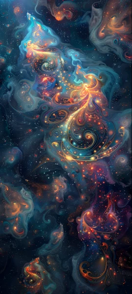 magical anime girl wallpaper — star (sky), sky, long hair (free 4K phone download)