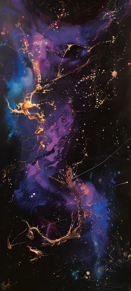 abstract fusion wallpaper — star (sky), sky, starry sky (free 4K phone download)