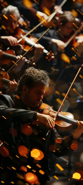 elegant anime boy wallpaper — playing instrument, instrument, music, violin (free 4K phone download)