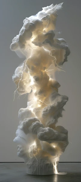 cool fusion wallpaper — cloud, water, lightning, scenery (free 4K phone download)