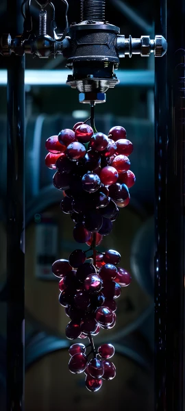 dark fusion wallpaper — fruit, food, grapes, blurry background (free 4K phone download)