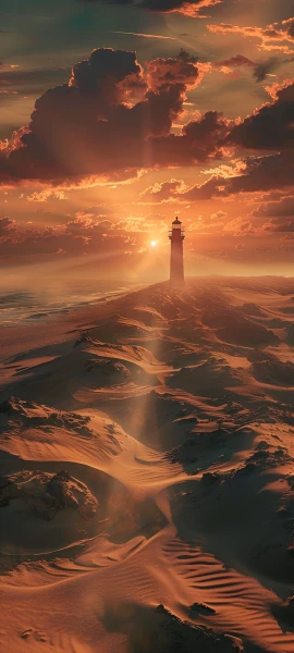 serene fusion wallpaper — cloud, scenery, sky, sunset (free 4K phone download)