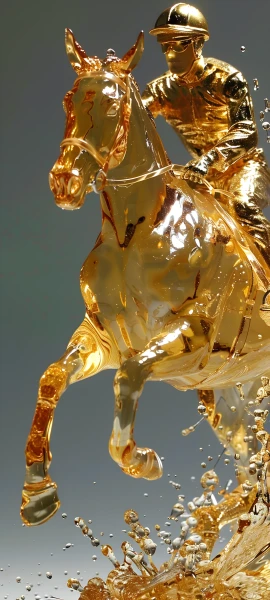 elegant anime boy wallpaper — horse, riding, horseback riding, helmet (free 4K phone download)