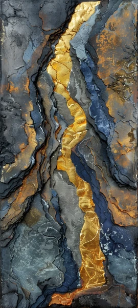 painterly fusion wallpaper — traditional media, scenery, painting (medium), water (free 4K phone download)