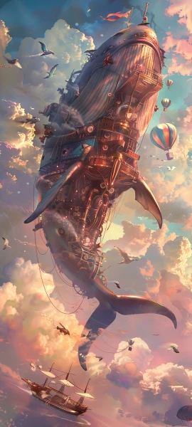 epic fusion wallpaper — cloud, sky, watercraft, scenery (free 4K phone download)