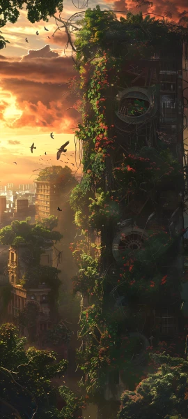 epic fusion wallpaper — scenery, bird, cloud, sky (free 4K phone download)