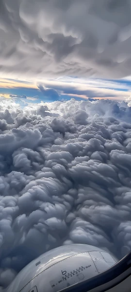 serene fusion wallpaper — cloud, sky, scenery, cloudy sky (free 4K phone download)