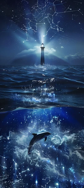 futuristic fusion wallpaper — constellation, sky, star (sky), scenery (free 4K phone download)