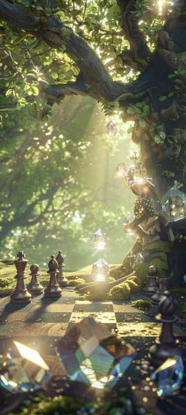 magical fusion wallpaper — tree, scenery, sunlight, nature (free 4K phone download)