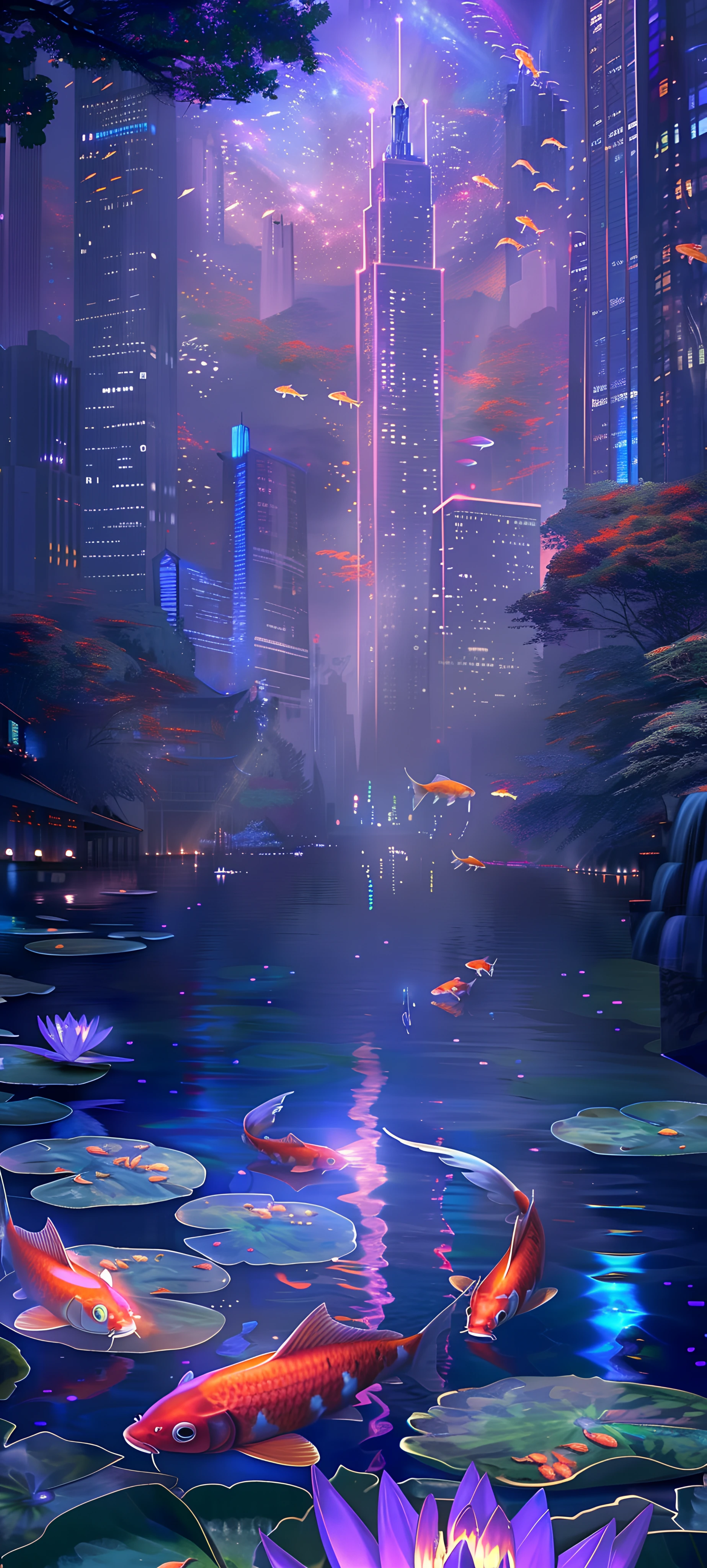 Fusion Art Wallpapers 1847×4096 anime wallpaper