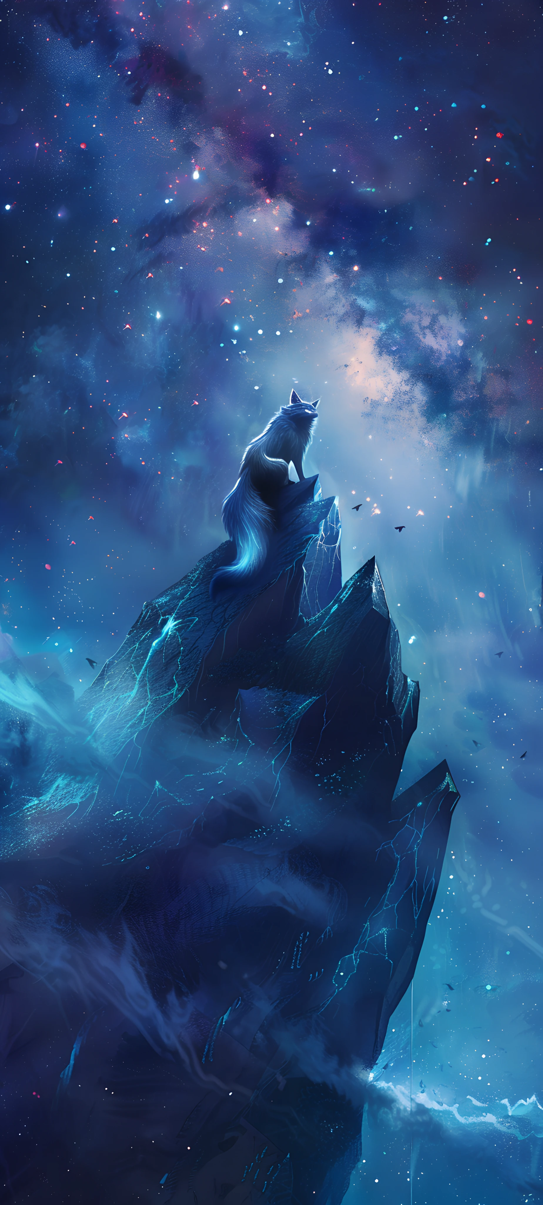 magical fusion wallpaper — sky, star (sky), starry sky, night (free 4K phone download)