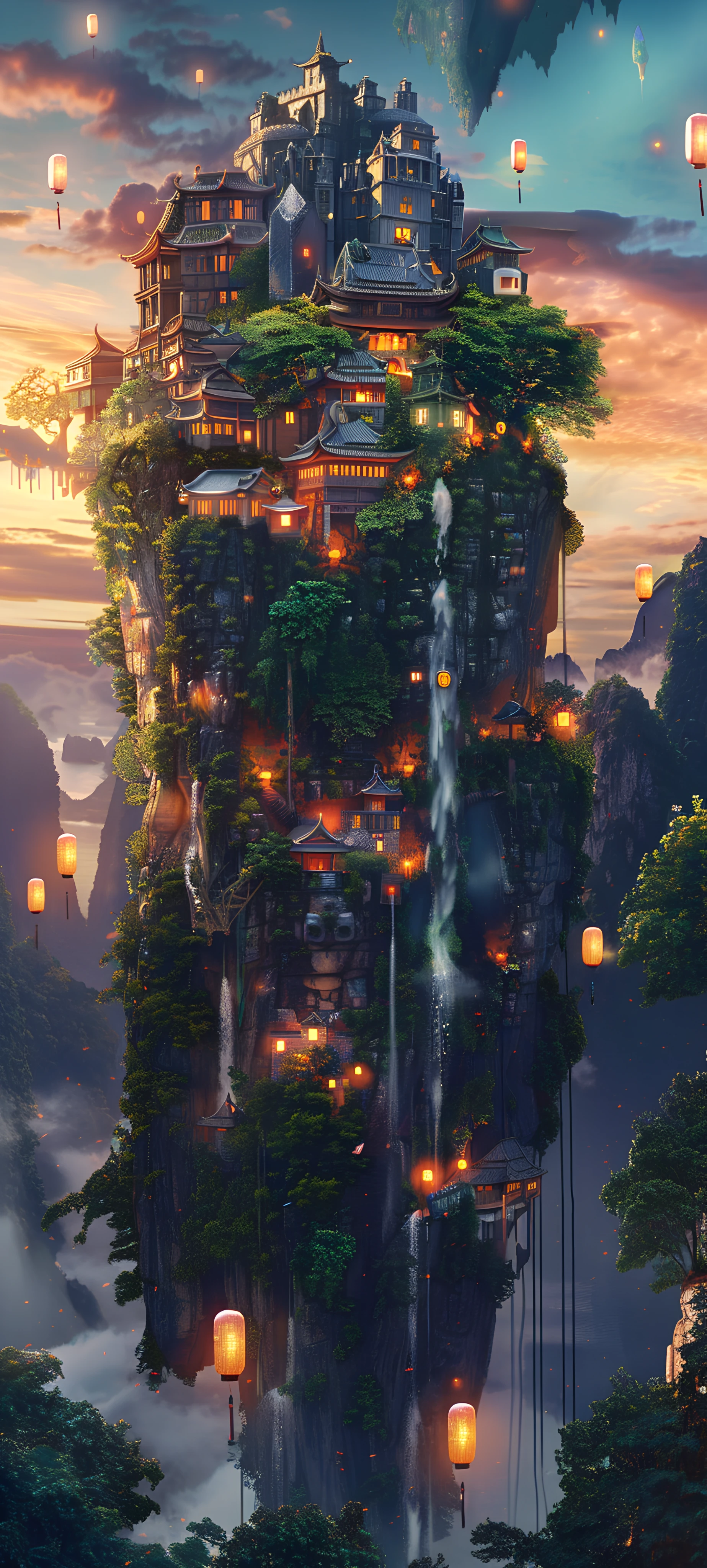 Fusion Art Wallpapers 1847×4096 anime wallpaper