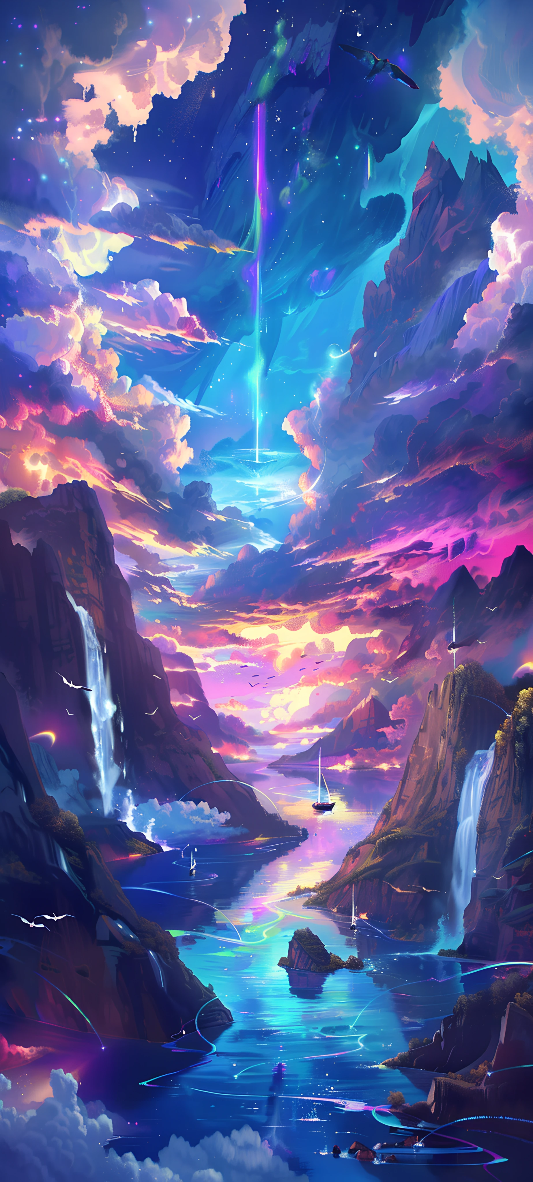 Fusion Art Wallpapers 1847×4096 anime wallpaper