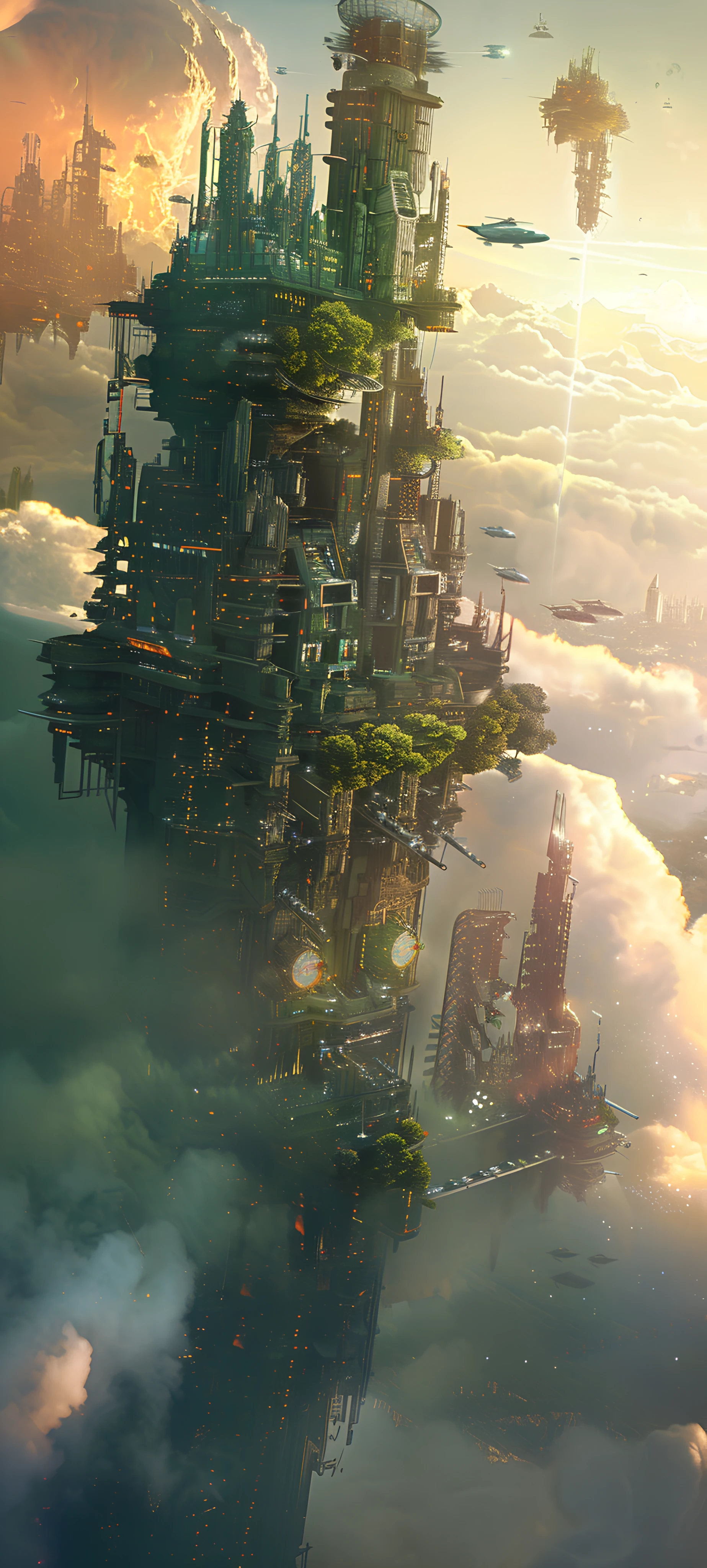 Fusion Art Wallpapers 1847×4096 anime wallpaper