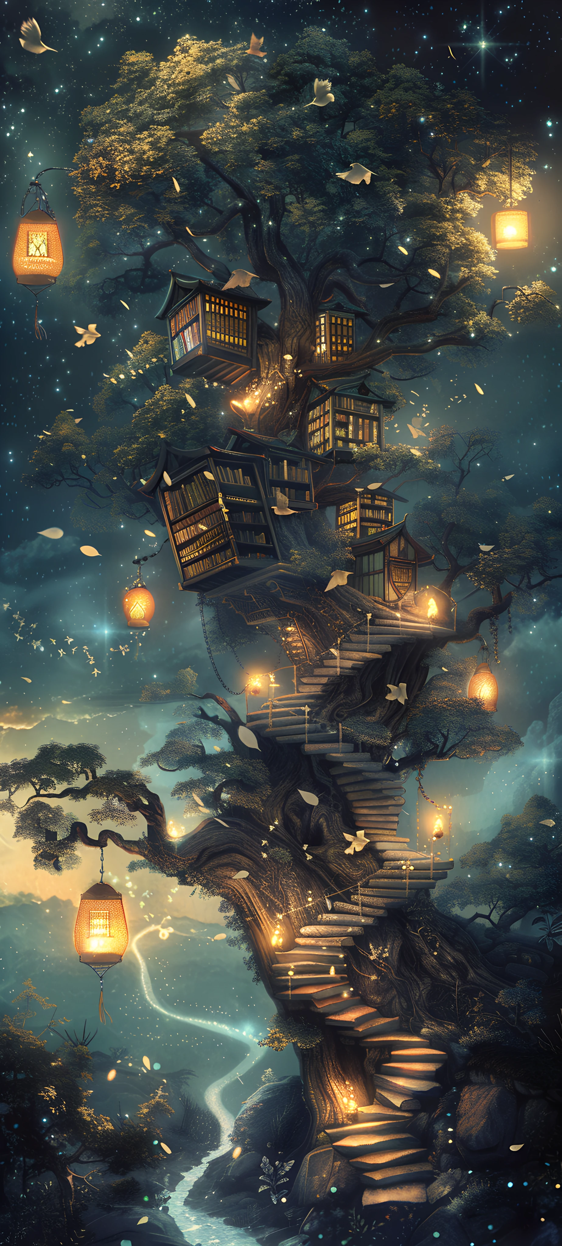 Fusion Art Wallpapers 1847×4096 anime wallpaper
