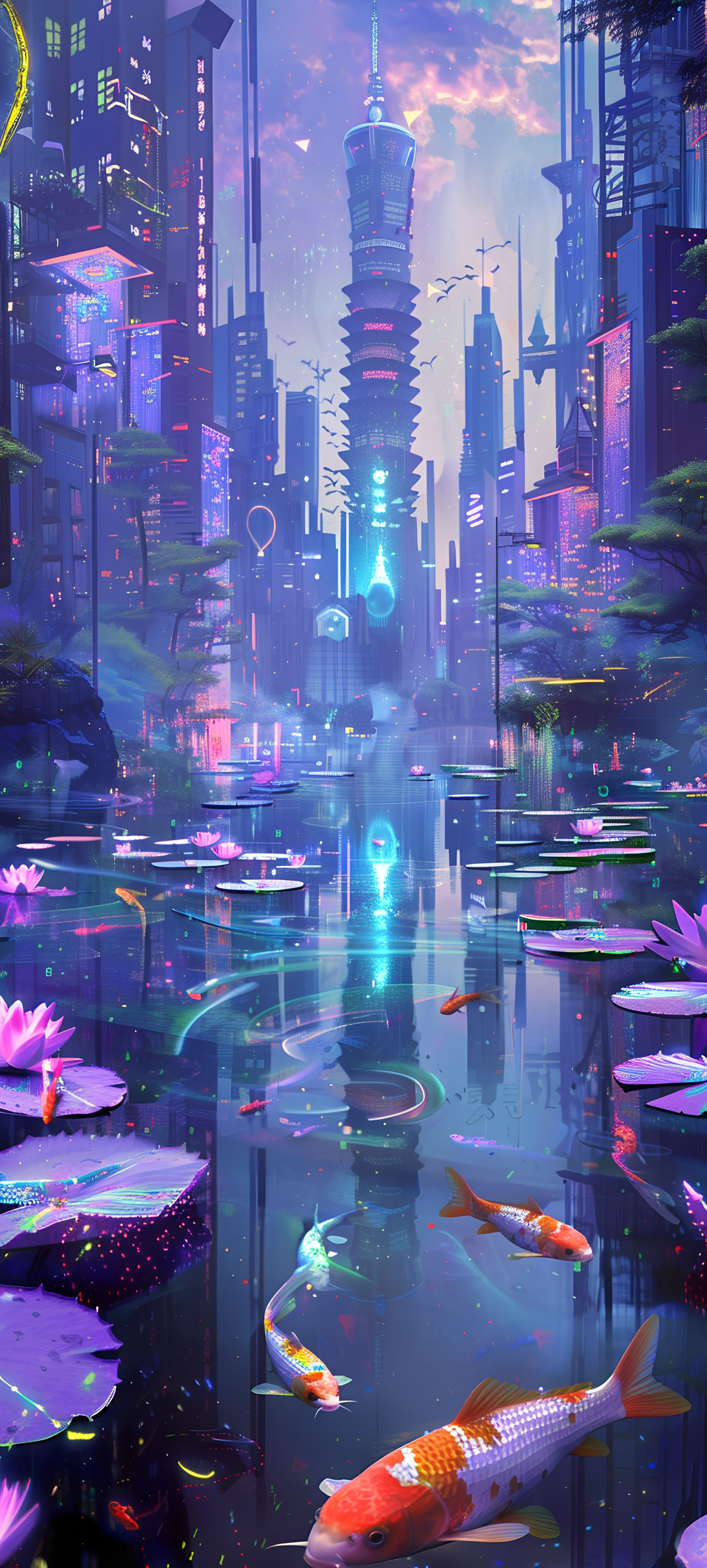 Fusion Art Wallpapers 1847×4096 anime wallpaper