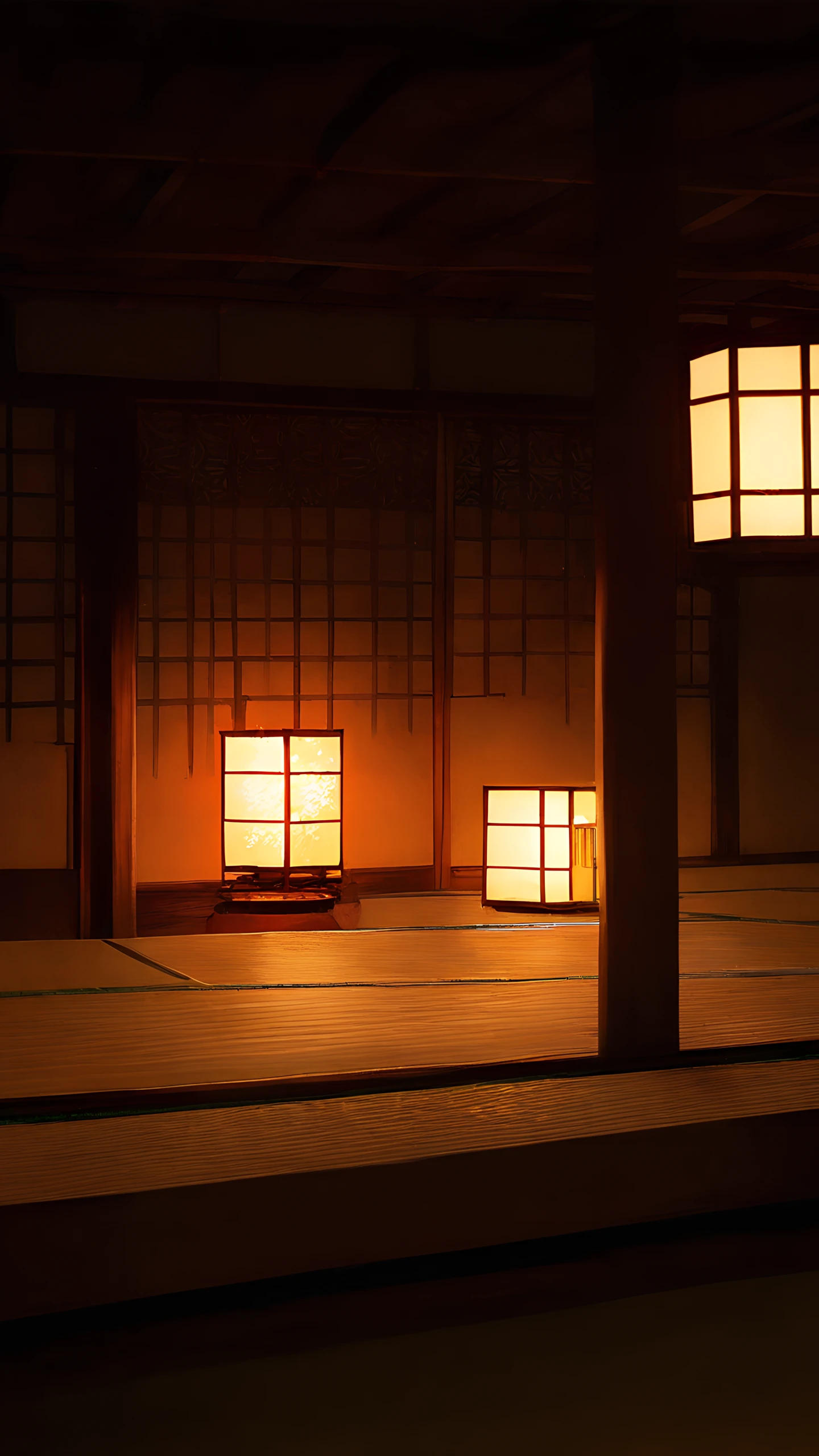 Anime Wallpaper Cozy Tea House 1440×2560 anime wallpaper