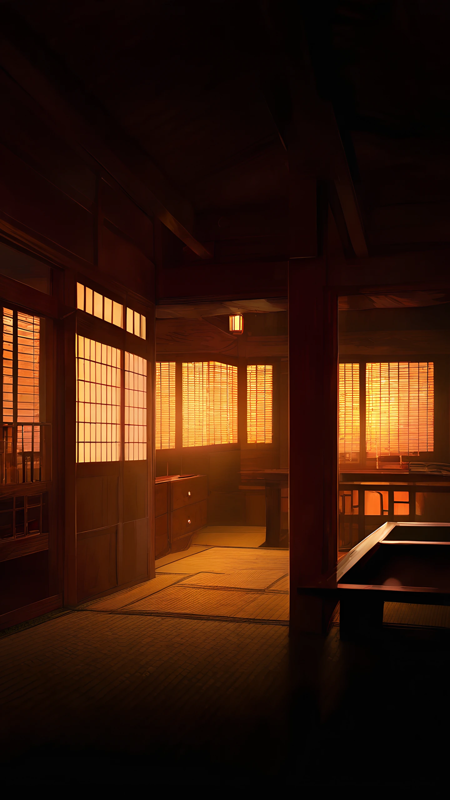 Anime Wallpaper Cozy Tea House 1440×2560 anime wallpaper