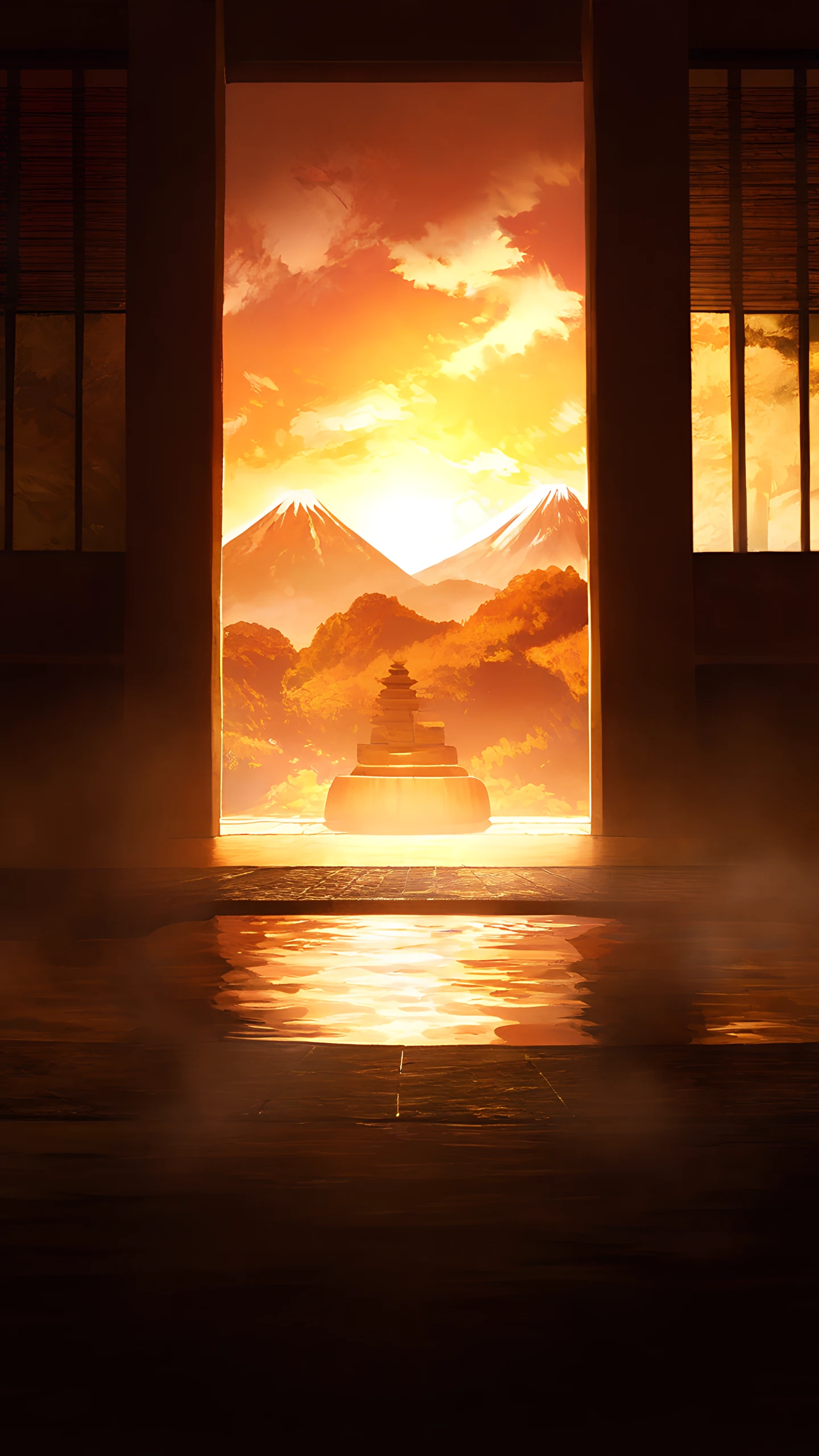 Anime Wallpaper Sento Bathhouse 1440×2560 anime wallpaper