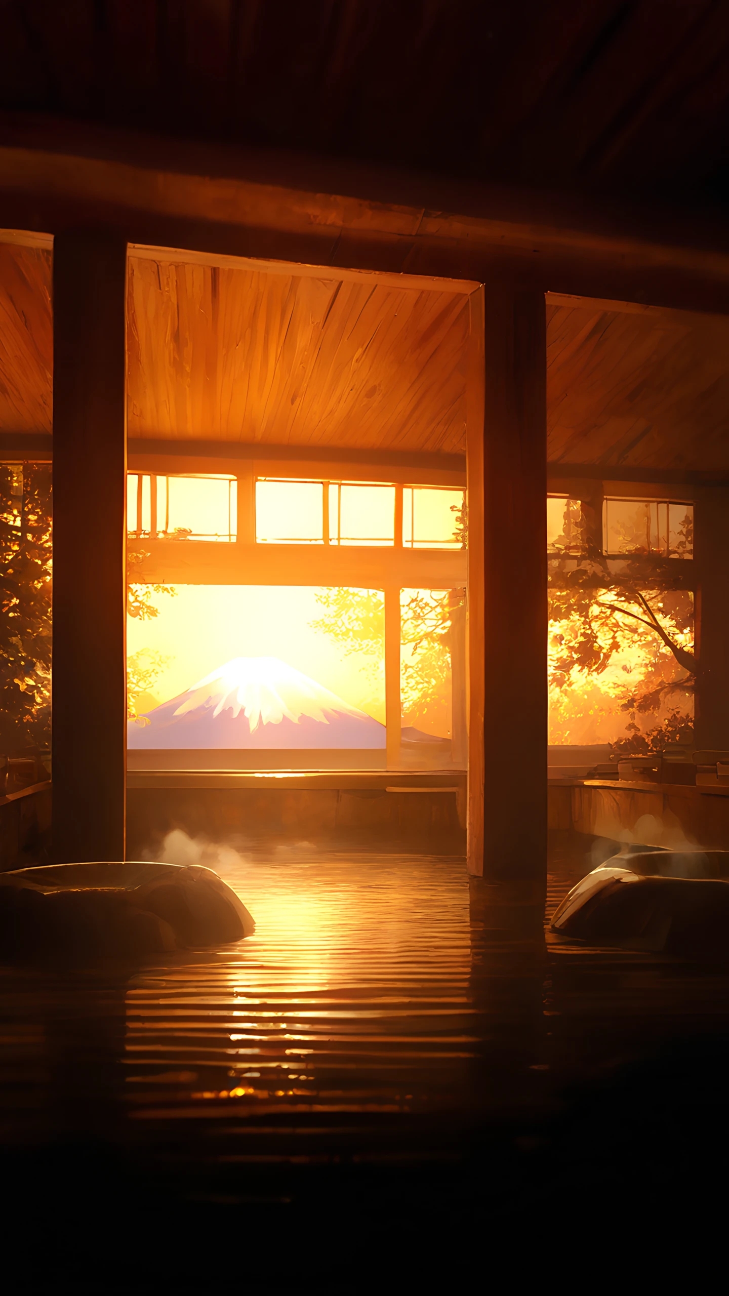 Anime Wallpaper Sento Bathhouse 1440×2560 anime wallpaper