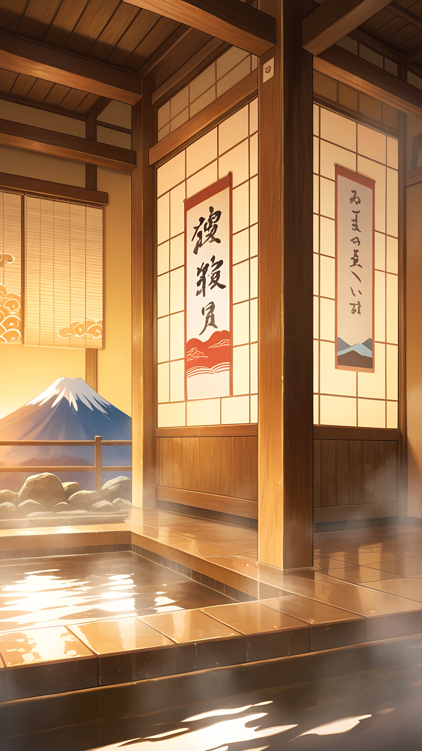 Anime Wallpaper Sento Bathhouse 1440×2560 anime wallpaper