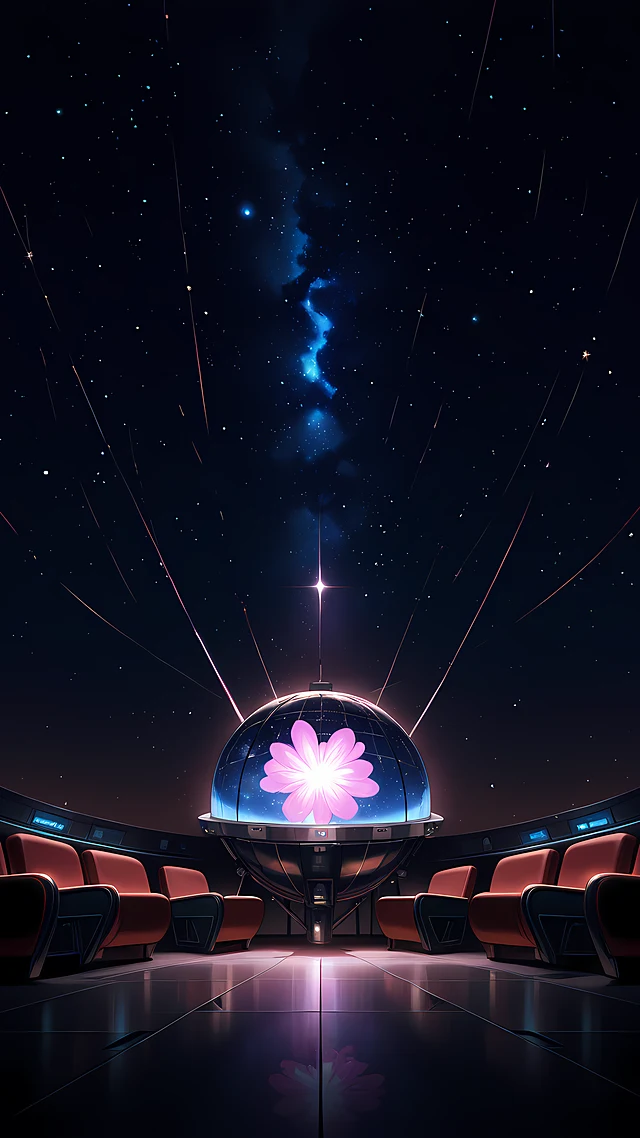 anime wallpaper planetarium — 1440×2560