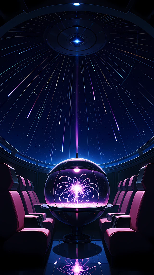 anime wallpaper planetarium — 1440×2560