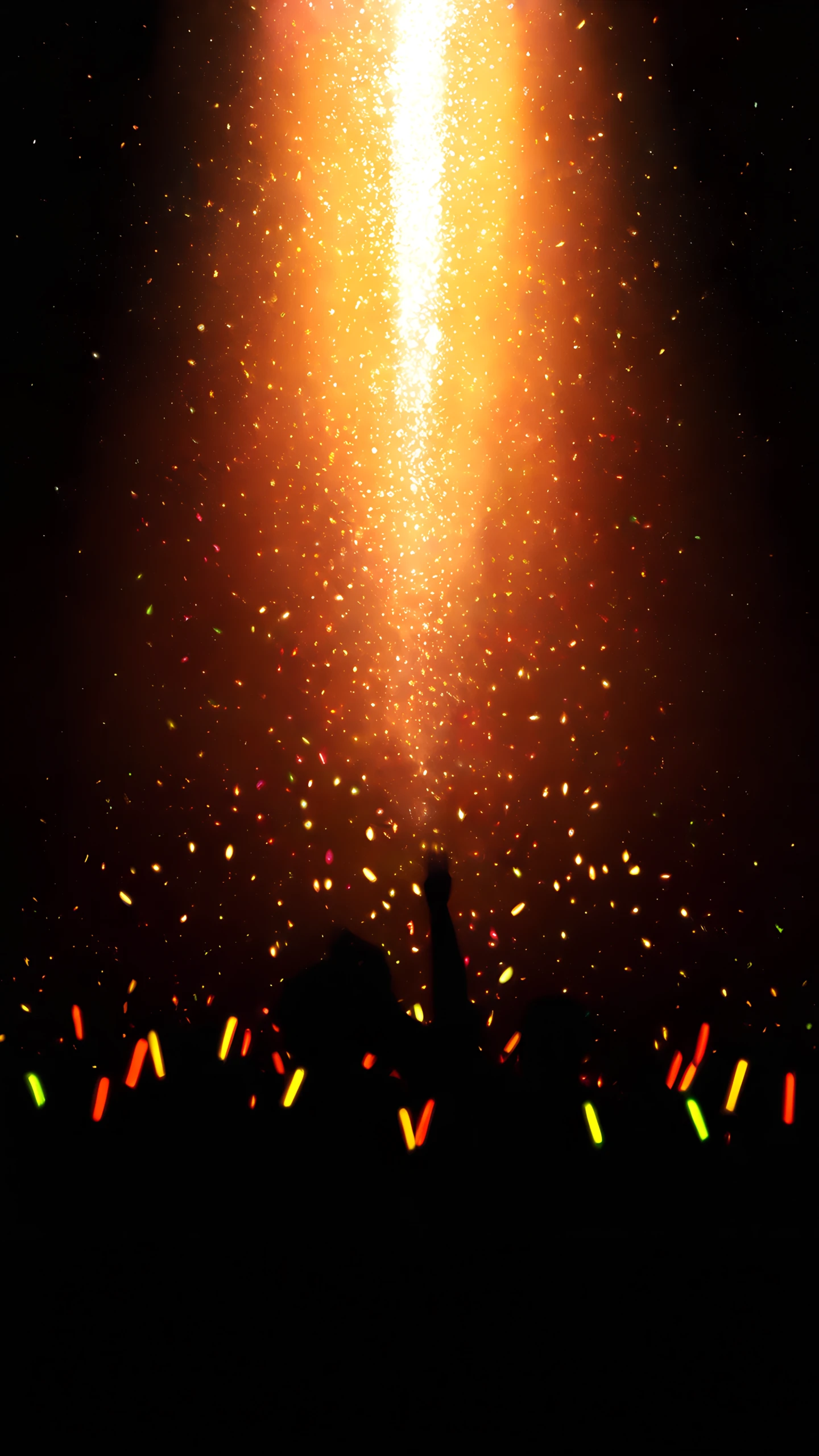 Anime Wallpaper Concert Glowsticks 1440×2560 anime wallpaper