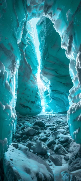 cool nature wallpaper — rock, scenery, water, blue theme (free 4K phone download)