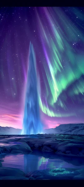 magical nature wallpaper — aurora, scenery, sky, star (sky) (free 4K phone download)