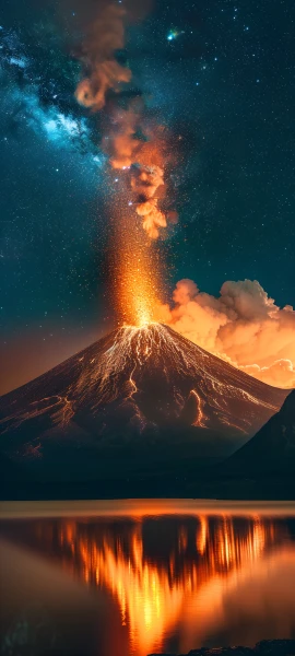 epic nature wallpaper — star (sky), sky, starry sky, scenery (free 4K phone download)
