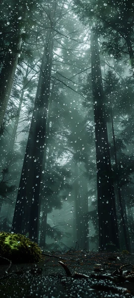 serene nature wallpaper — scenery, nature, forest, tree (free 4K phone download)