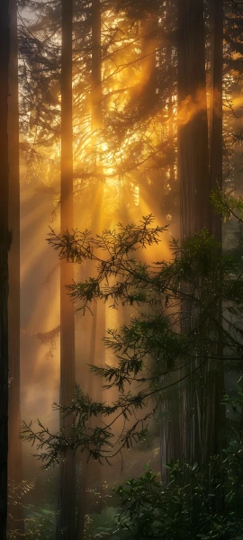 serene nature wallpaper — scenery, tree, nature, forest (free 4K phone download)