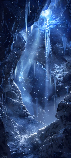 epic nature wallpaper — scenery, waterfall, water, cave (free 4K phone download)