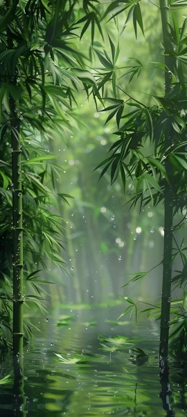 serene nature wallpaper — bamboo, nature, bamboo forest, forest (free 4K phone download)