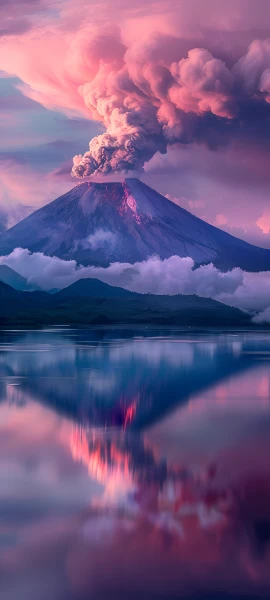 serene nature wallpaper — cloud, reflection, scenery, sky (free 4K phone download)