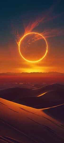 epic nature wallpaper — scenery, sky, sun, dragon (free 4K phone download)