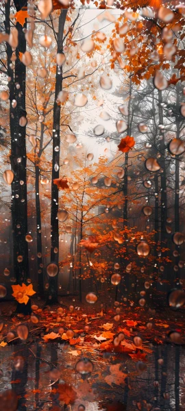 cozy nature wallpaper — tree, autumn leaves, scenery, autumn (free 4K phone download)