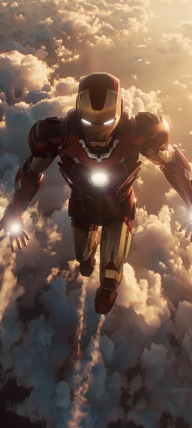 epic anime boy wallpaper — power armor, armor, male focus (free 4K phone download)